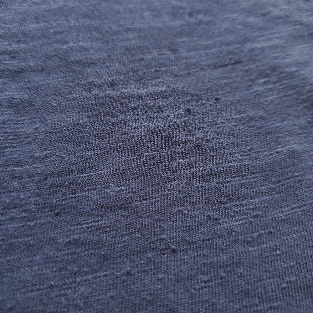 Hollister Deep V Neck T Shirt Navy Blue Size S Baby Pocket Tee Y2K Bella Swan - Picture 6 of 10